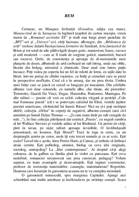 mircea cartarescu pdf.